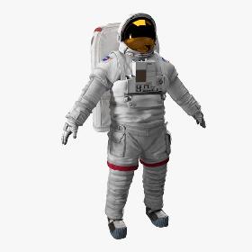 Rigged Astronaut